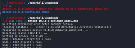 Nessus Install